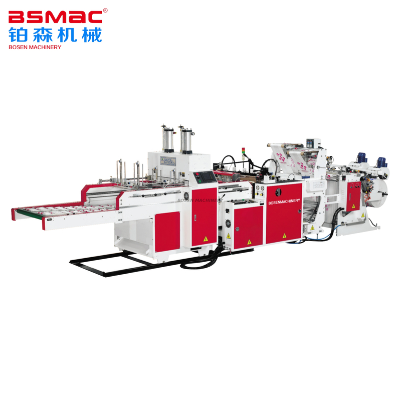 BSTH Yüksek Hızlı Isı Yalıtımlı Isı Kesimli Tişört Çanta Yapma Makinesi BS-TH