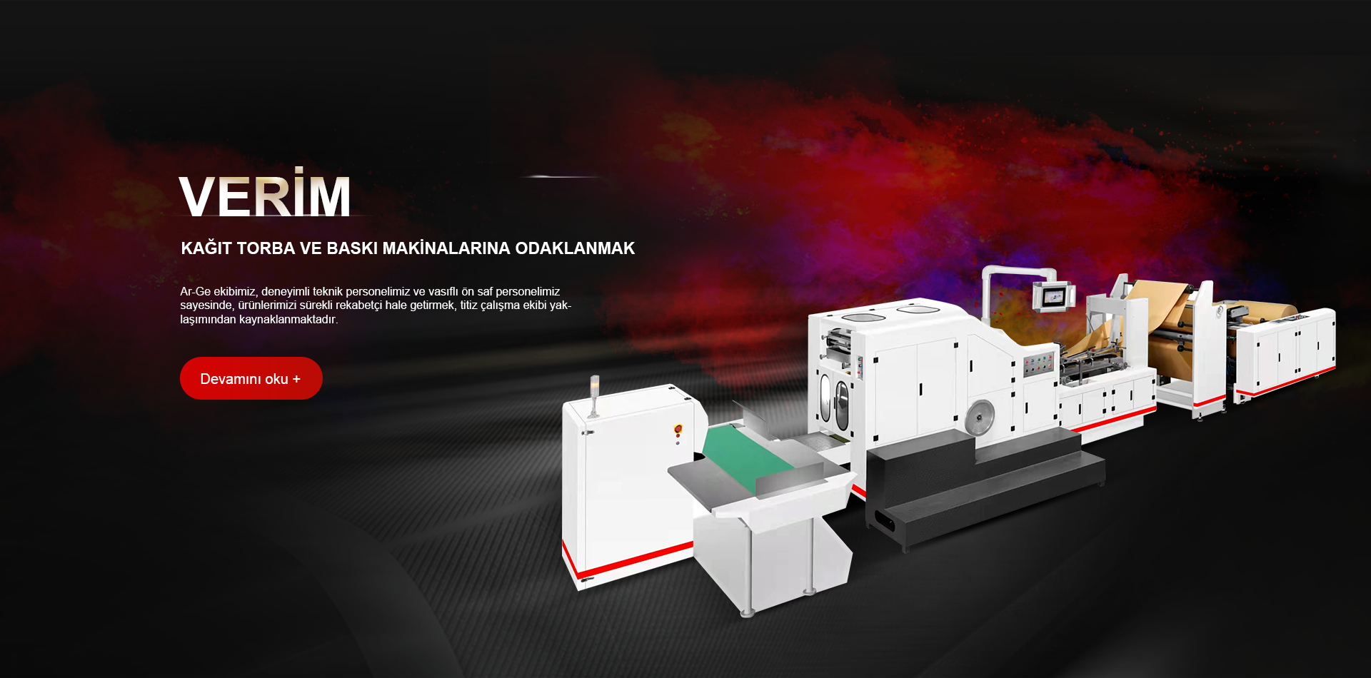 focus on bag&printing machine